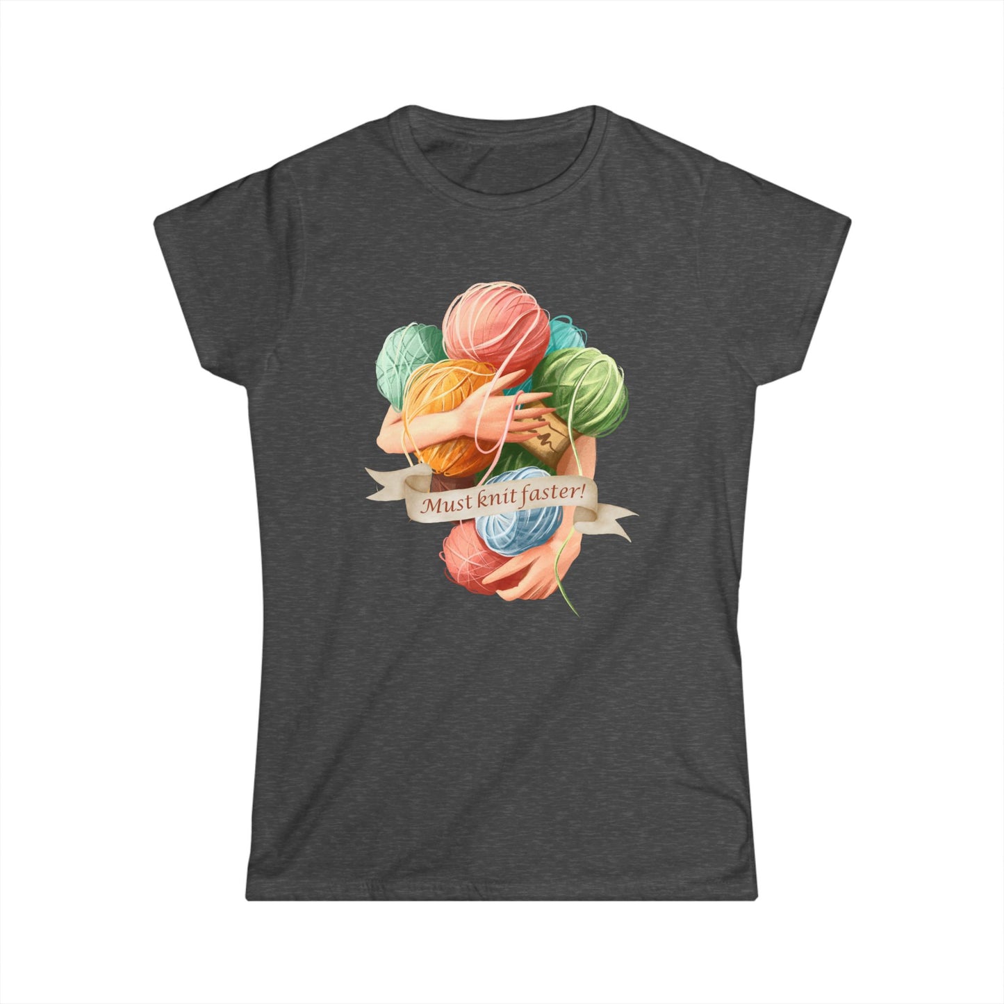 Must Knit Faster Women's T Shirt