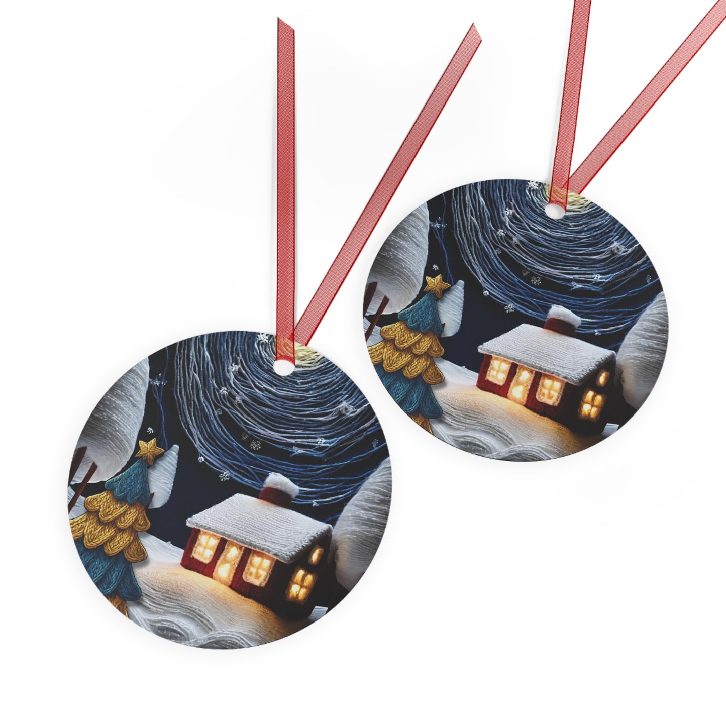 Yarny Night Ornament