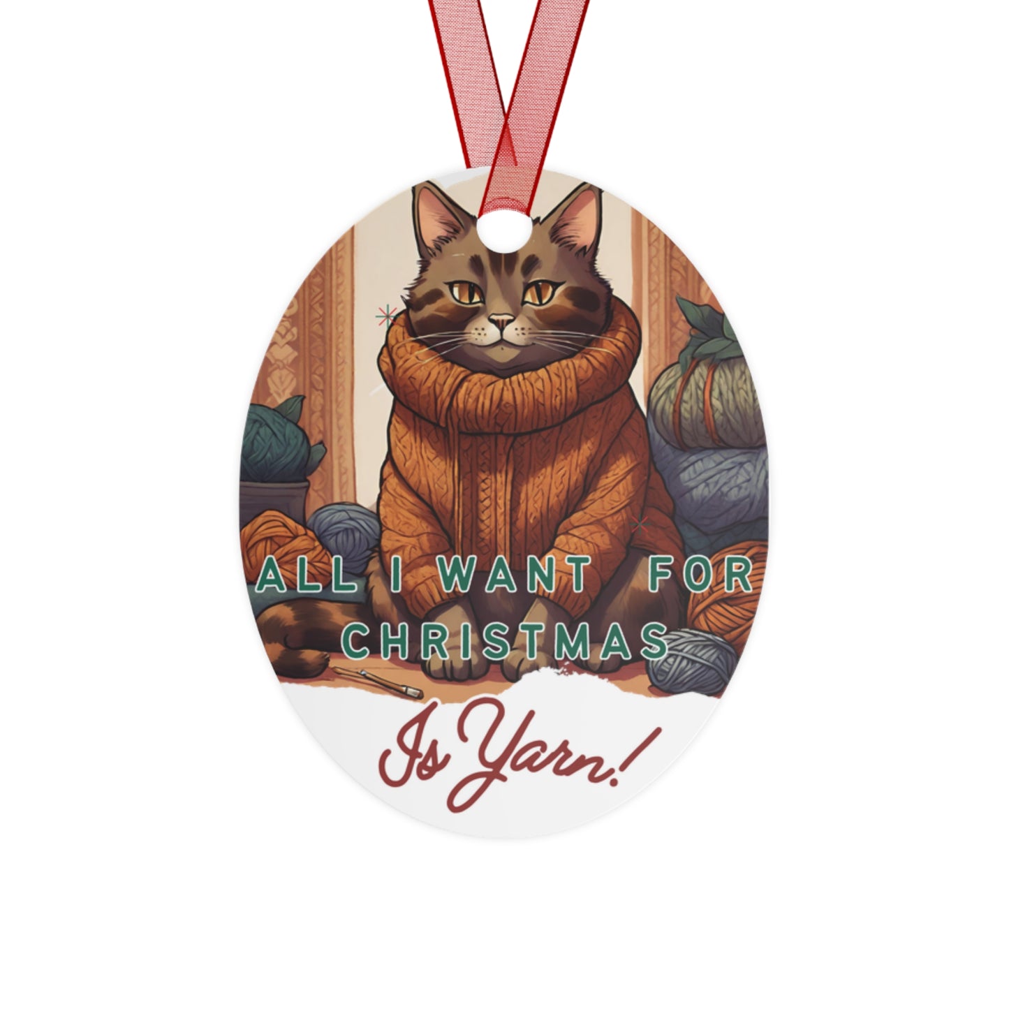 All I want for Christmas Ornament