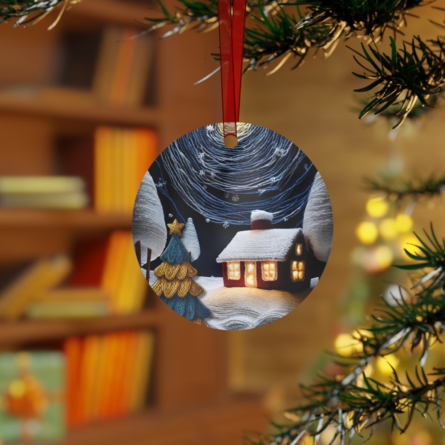 Yarny Night Ornament