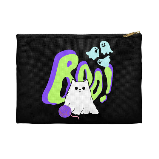 Boo Kitty Accessory Pouch