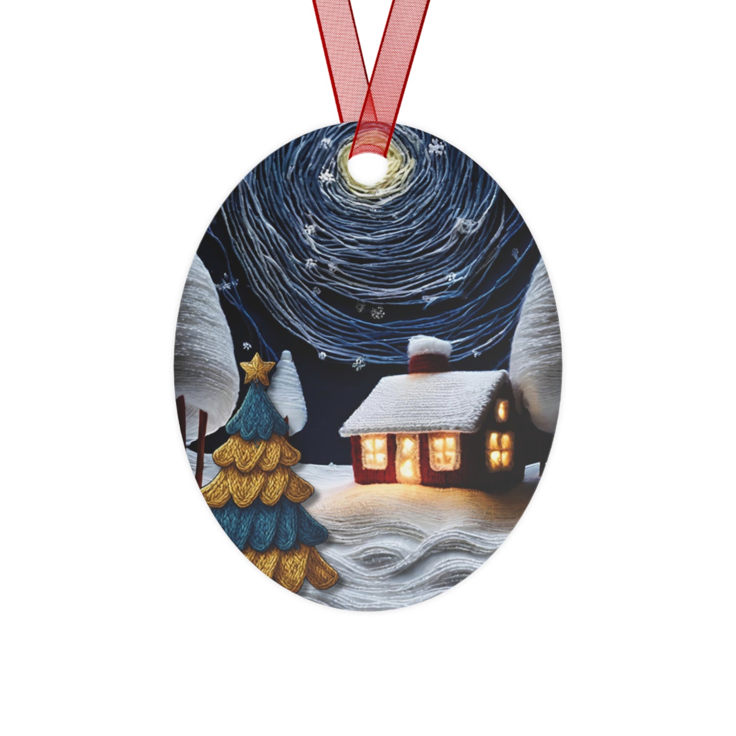 Yarny Night Ornament