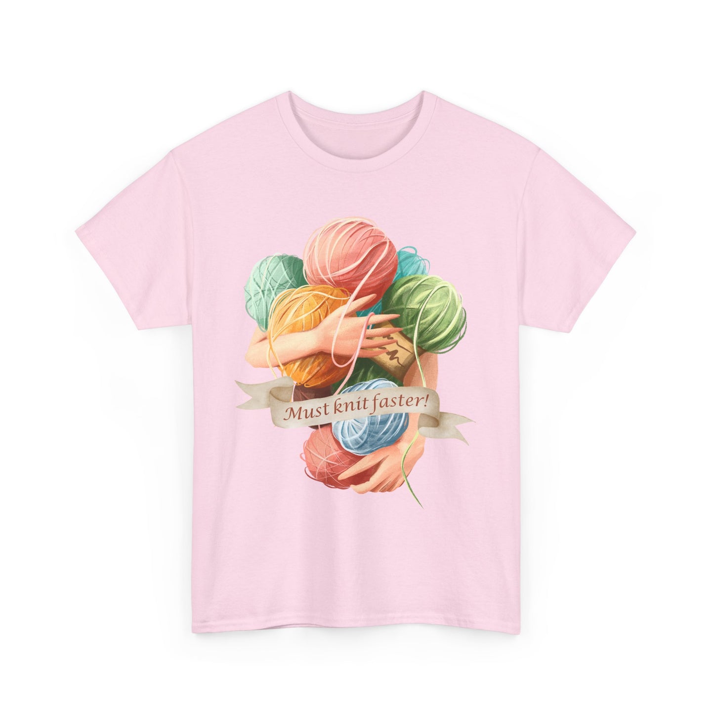 Must Knit Faster Unisex T Shirt