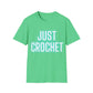 Just Crochet Blue Unisex T Shirt