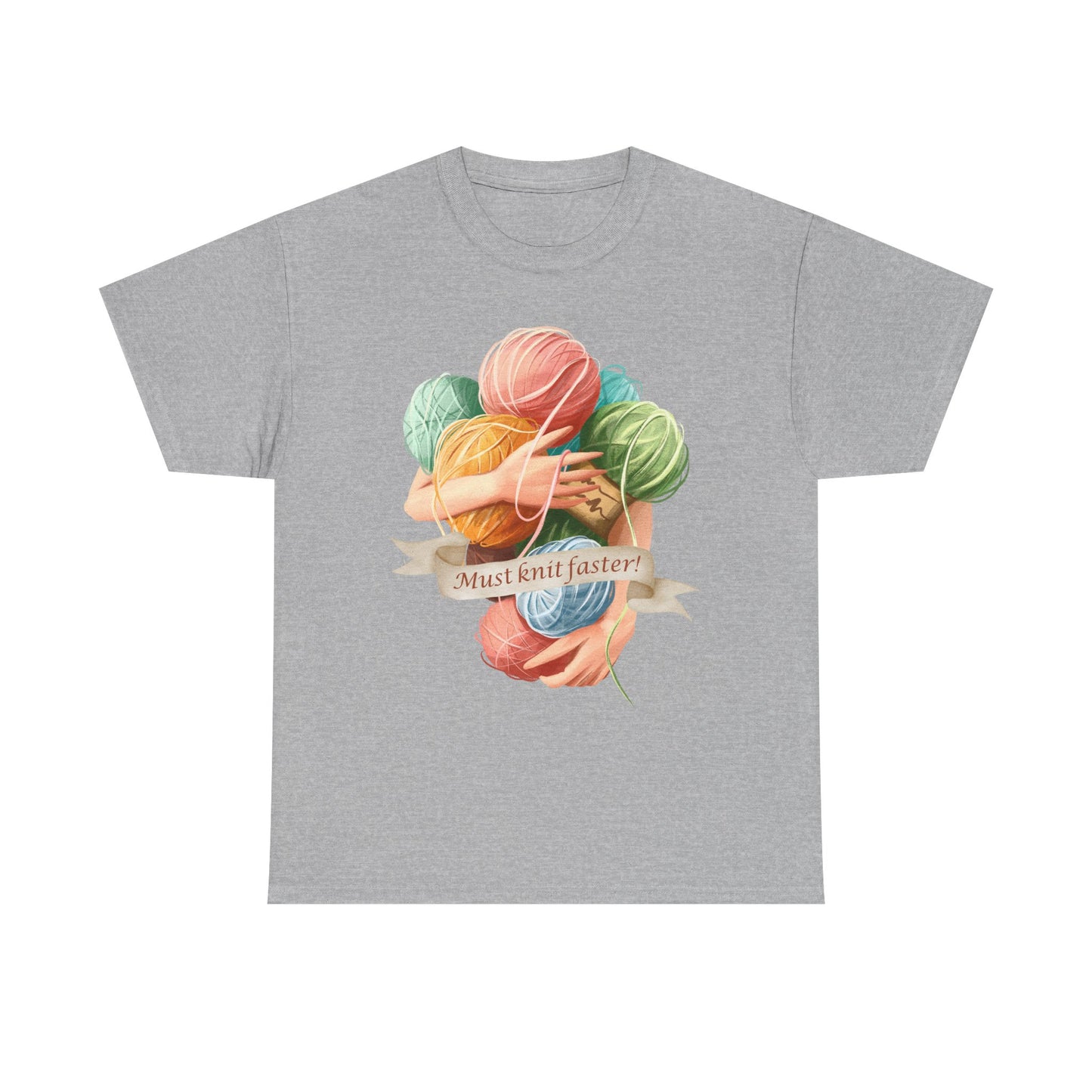 Must Knit Faster Unisex T Shirt