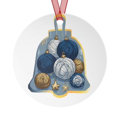 Yarn Bell Ornament