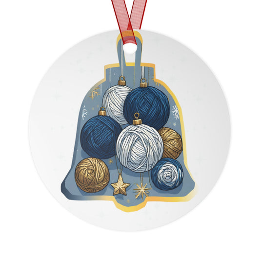 Yarn Bell Ornament