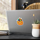 Yarn Pumpkin Kiss-Cut Vinyl Decals