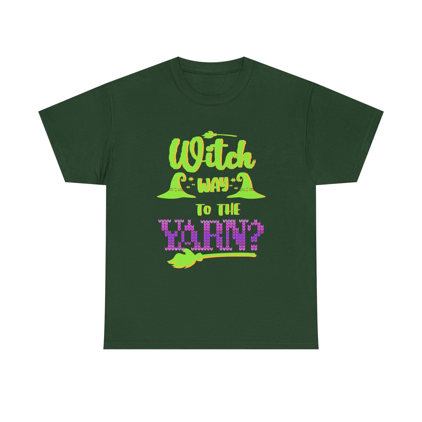 Witch Way to the Yarn Unisex T Shirt