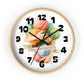 Must Knit Faster Wall Clock