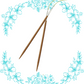 24" Bamboo Circular Needles