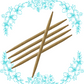 5" Bamboo Double Point Needles