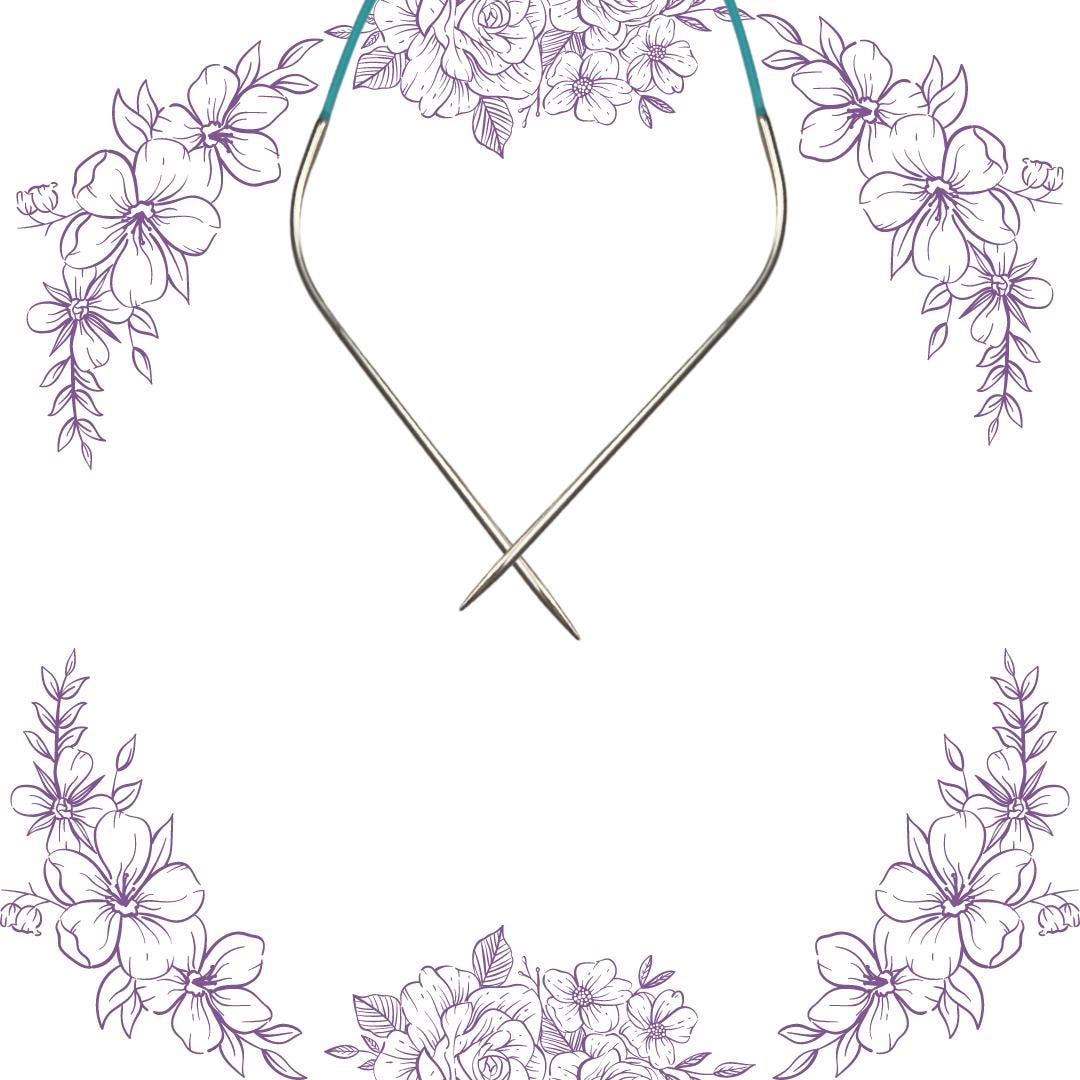 12" Sharp Circular Needles