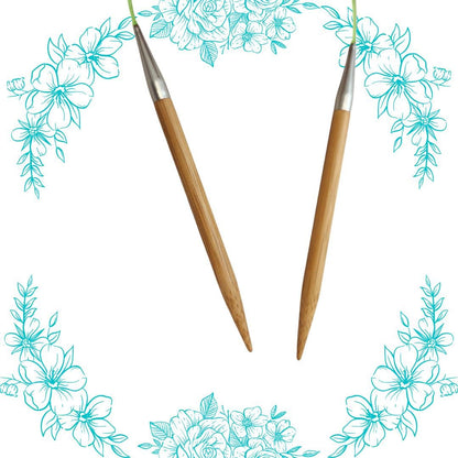 16" Bamboo Circular Needles