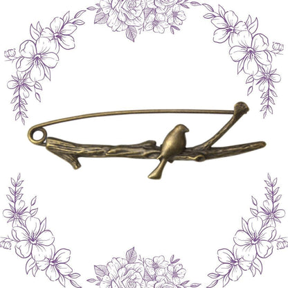 HiyaHiya Bird Shawl Pin