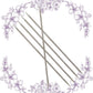 6" Sharp Double Point Needles