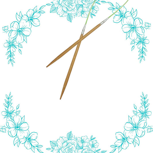 16" Bamboo Circular Needles